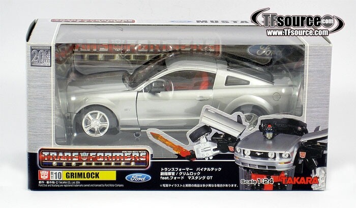 Takara Transformers Binaltech Bt10 Grimlock Ford Mustang for Takara Transformers Binaltech Bt10 Grimlock Ford Mustang for