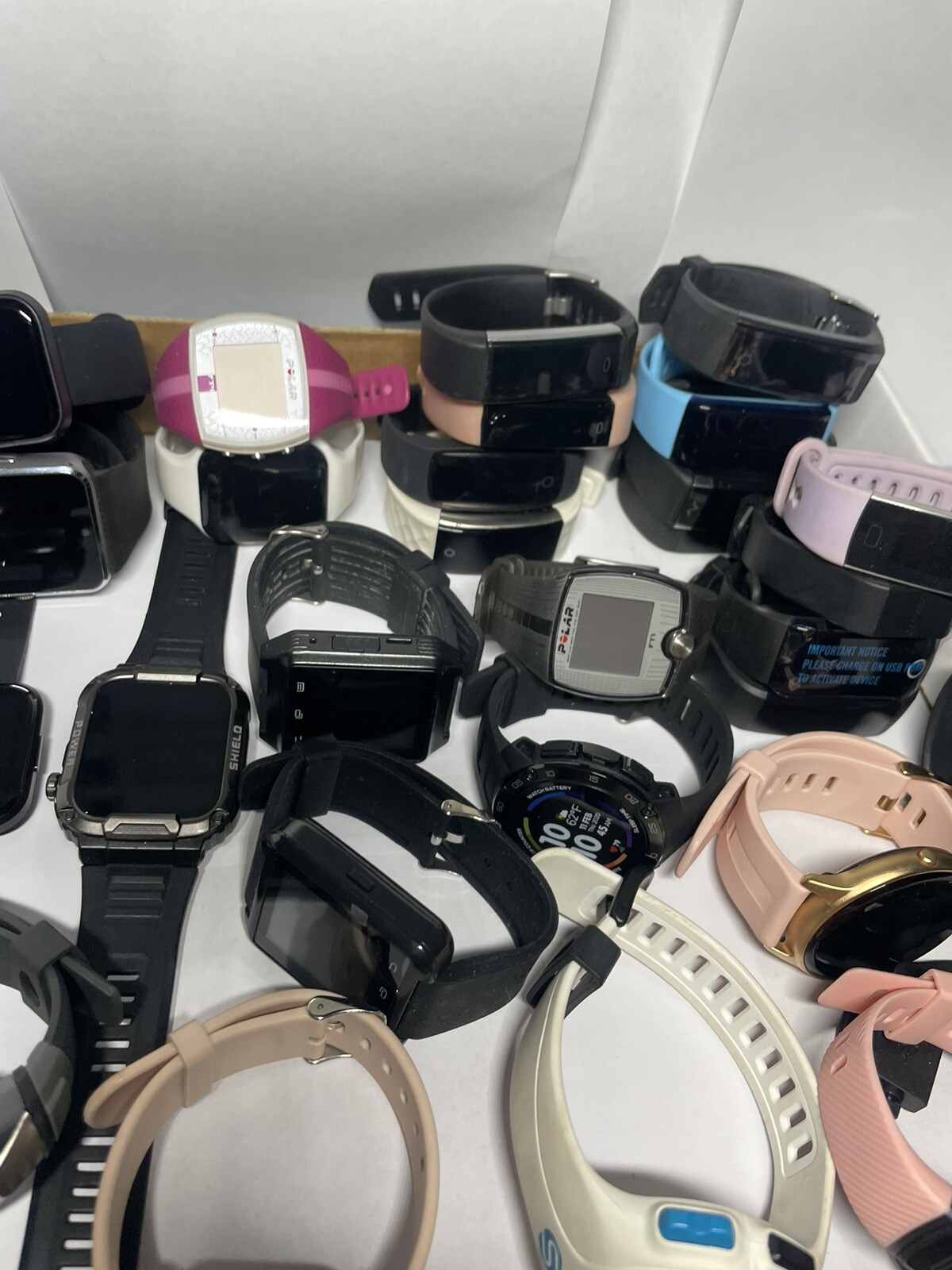 Large lot of 35 Smart Watches Huge Variety Resale Discount Wholesale