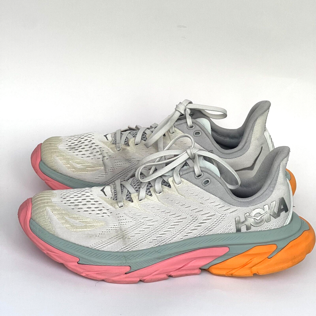 Hoka One One Clifton Edge Shoes Mens Size 9.5 Running Sneakers 1110510 VITF HOKA ONE ONE Clifton Edge Performance Review - Believe in  main image 2