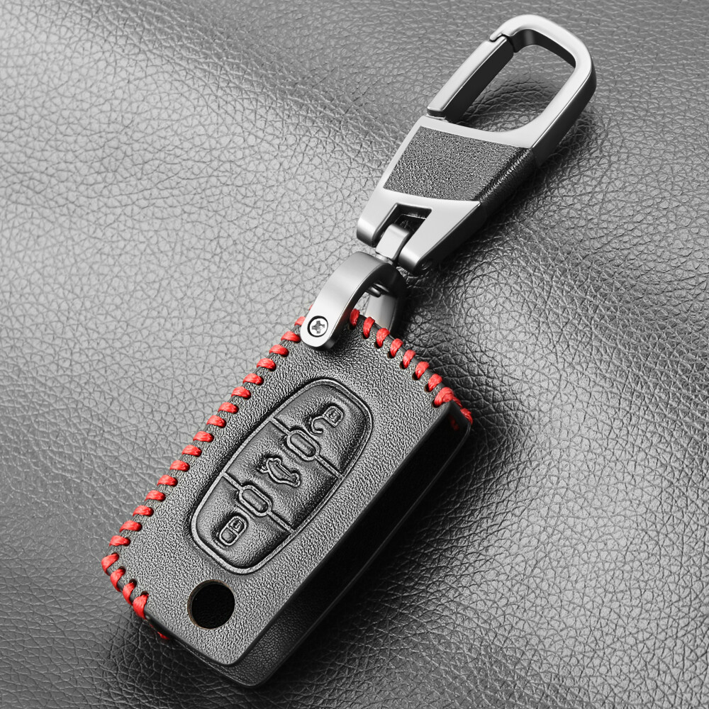 VOLBOZ Coque De Clé Pour Peugeot 5008 4008 3008 2008 408 508L 301, Étui De Protection, Housse Portable, Porte-Clés Accessoires, A1