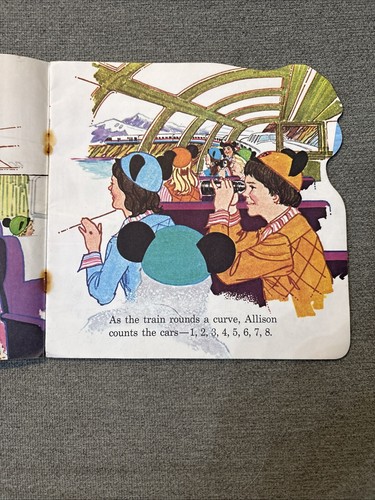 The Mouseketeers' Train Ride 1977 paperback book - Picture 5 of 9