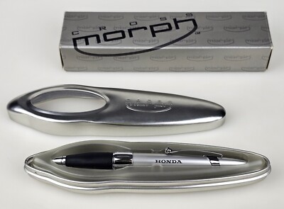 Honda Automobilia Cross Morph Pen Quicksilver & Black Grip 472-4