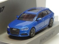 Minichamps Audi A6 Avant, 2018, Blau Metallic - 870 018112 - 1:87