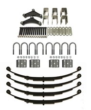 Libra 3500lb Tandem Trailer Axle Suspension Kit Leaf Springs U-bolt Hanger Kit Libra 3500lb Tandem Trailer Axle Suspension Kit Leaf Springs U-bolt Hanger Kit
