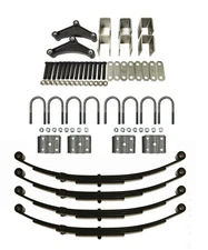 LIBRA 3500lb Tandem Trailer Axle Suspension Kit Leaf Springs U-bolt & Hanger Kit