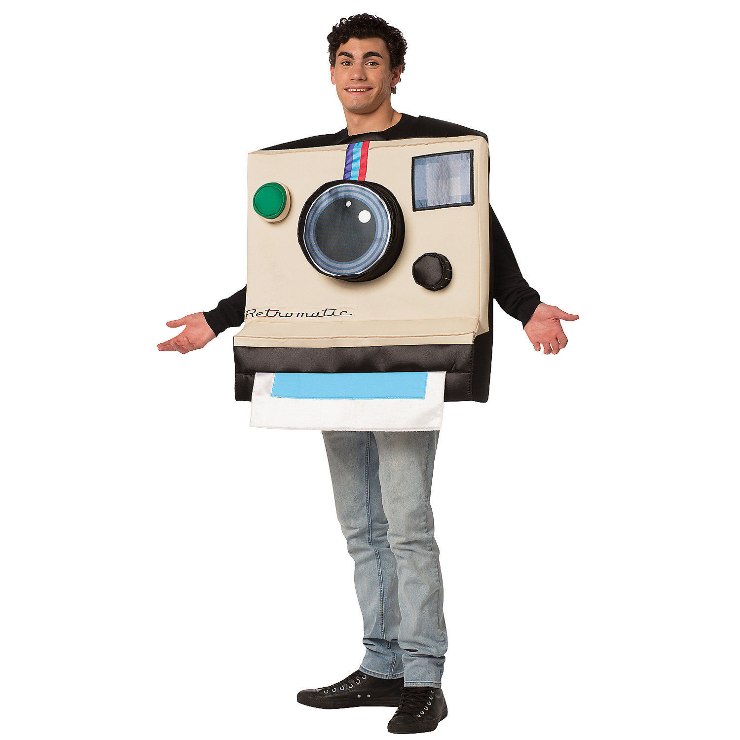 Instant Camera Adult Costume - Rasta Imposta-image
