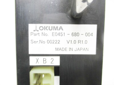 中古品) OKUMA Part.No.E0451-680-005 (動作未確認品) 5H080 OKUMA
