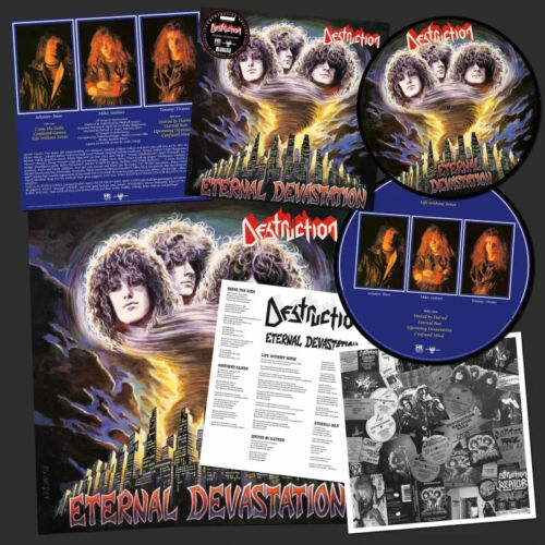 Destruction Eternal Devastation Picture Disc Sepultura Slayer LP Sodom Kreator - Picture 3 of 4