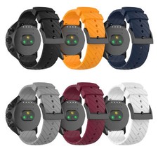 24mm Silicone Band Wrist Strap Replace Belt Simple Grain for SUUNTO9 Watch