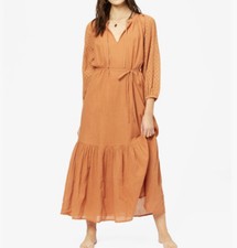 Billabong Crystal Cove Midi Shift Dress Sz M