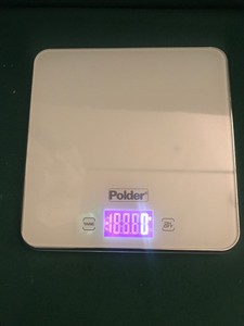 Polder Slimmer Digital Scale White Up 7lb 539824 Ebay