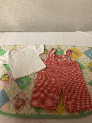 Vintage Cabbage Patch Kids Overalls & New Gerber Shirt