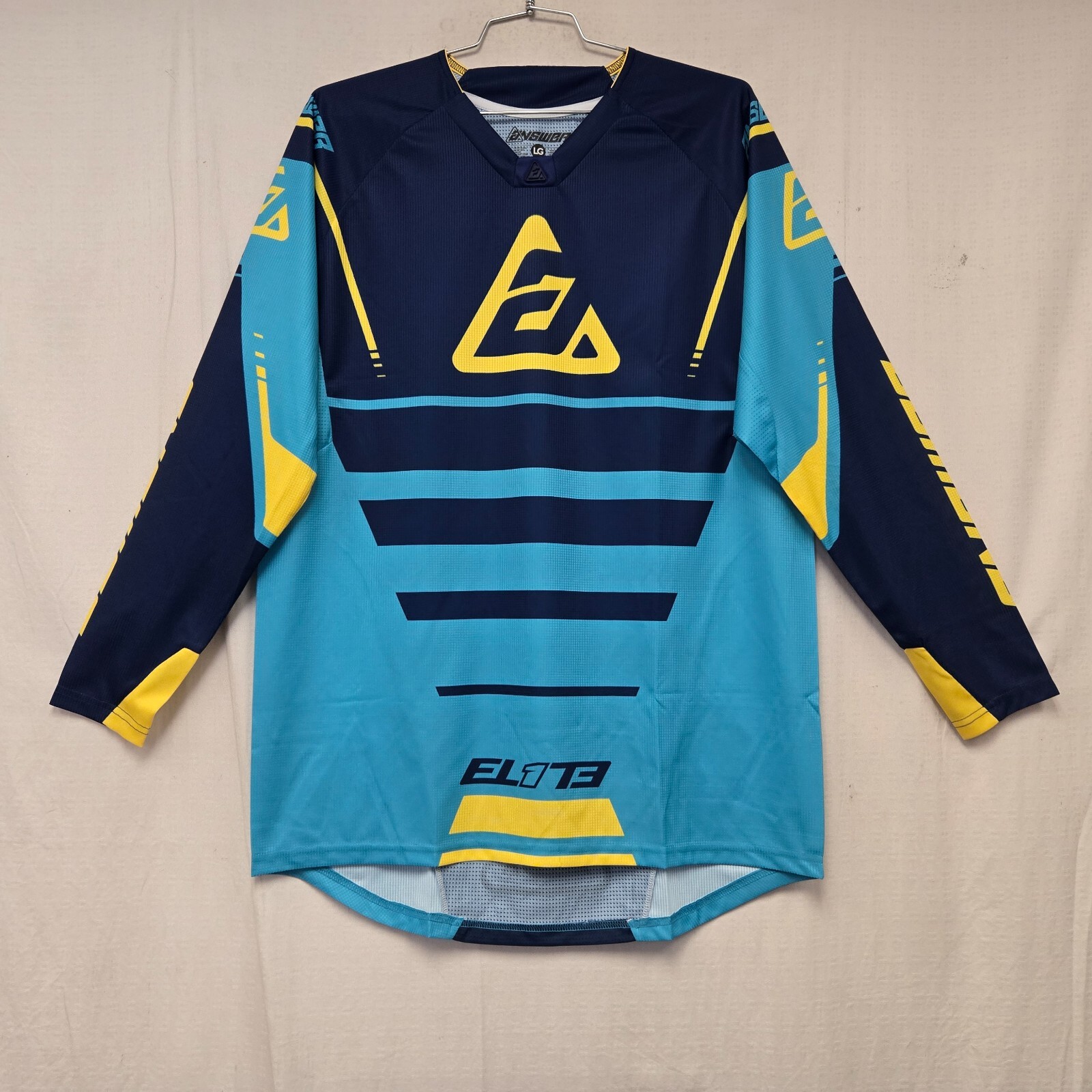 Answer Racing ANSR Elite Motocross Gear Set Navy/Yellow Mens 34/Large SAMPLE