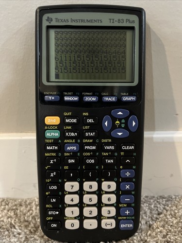 TI-83 Plus Graphing Calculator Texas Instruments No Cover - Picture 3 of 3