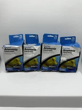 4 Pack Seachem MultiTest Ammonia Test Kit 75 Tests Marine & Freshwater Aquariums
