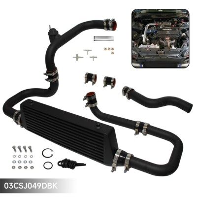 Ladeluftkühler Kit SQV BOV Roh Für Honda Civic EG EK 92-00 Acura Integra B16 B18