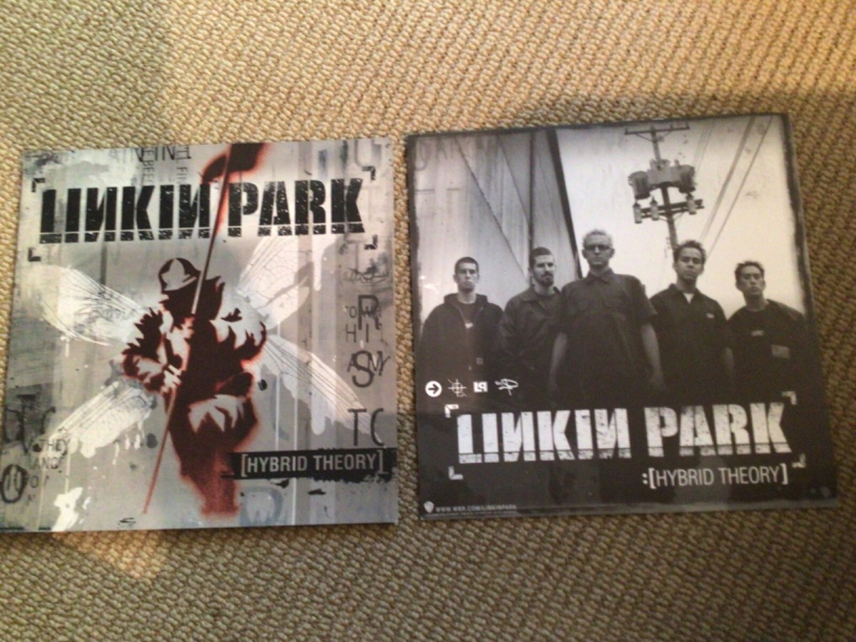 LINKIN PARK Hybrid Theory (set of 2) 2-Sided Promo Poster