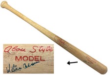 Mateo “Matty” Alou signed Worth 100LL Little League Alou Style Model 29