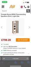 Image of Triangle Borea BR07 Floorstanding Speakers Light Oak