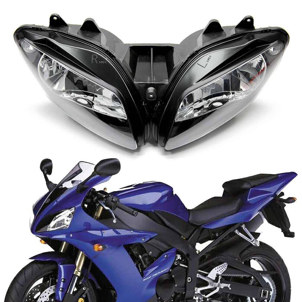 YZF R1 Front Headlight Clear For Yamaha YZF-R1 YZFR1 2002-2003 NEW