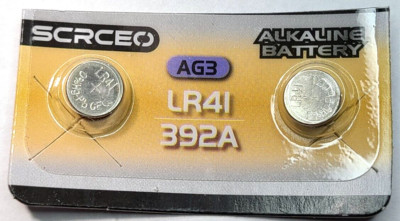 2 PACK LR41  1.5V ALKALINE BATTERY (GREAT EXP 12/30) 192 RW87 V3GA FREE SHIPPING
