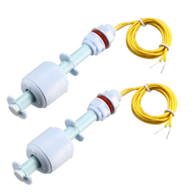 2x Schwimmerschalter für Wasserpumpe Füllstand Flüssigkeit Sensor M10 90mm Länge