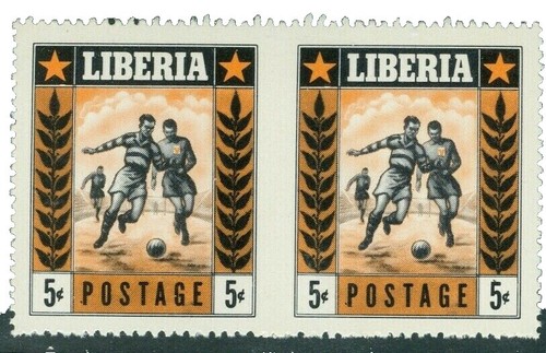 Liberia – Timbres Oblitérés 1985 Football-WM 86 Mexique – Série Complète 1329-1334 – Pour Collectionneurs