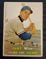 1957 Topps #396 Casey Wise