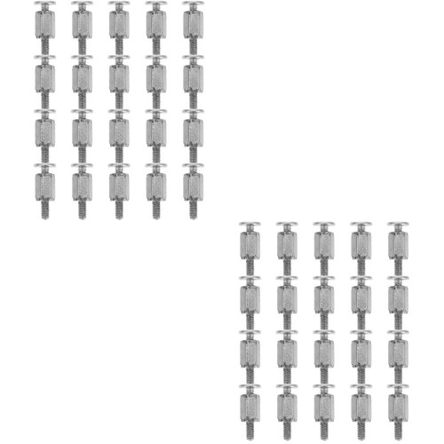 2 Pieces Sechskantschrauben SSD-Montageschrauben Ersatz-Computerschrauben - Afbeelding 4 van 12