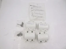 2 Pack Continental Industries PVC 2" IPS Super Support Pipe Clamp 4-Hole