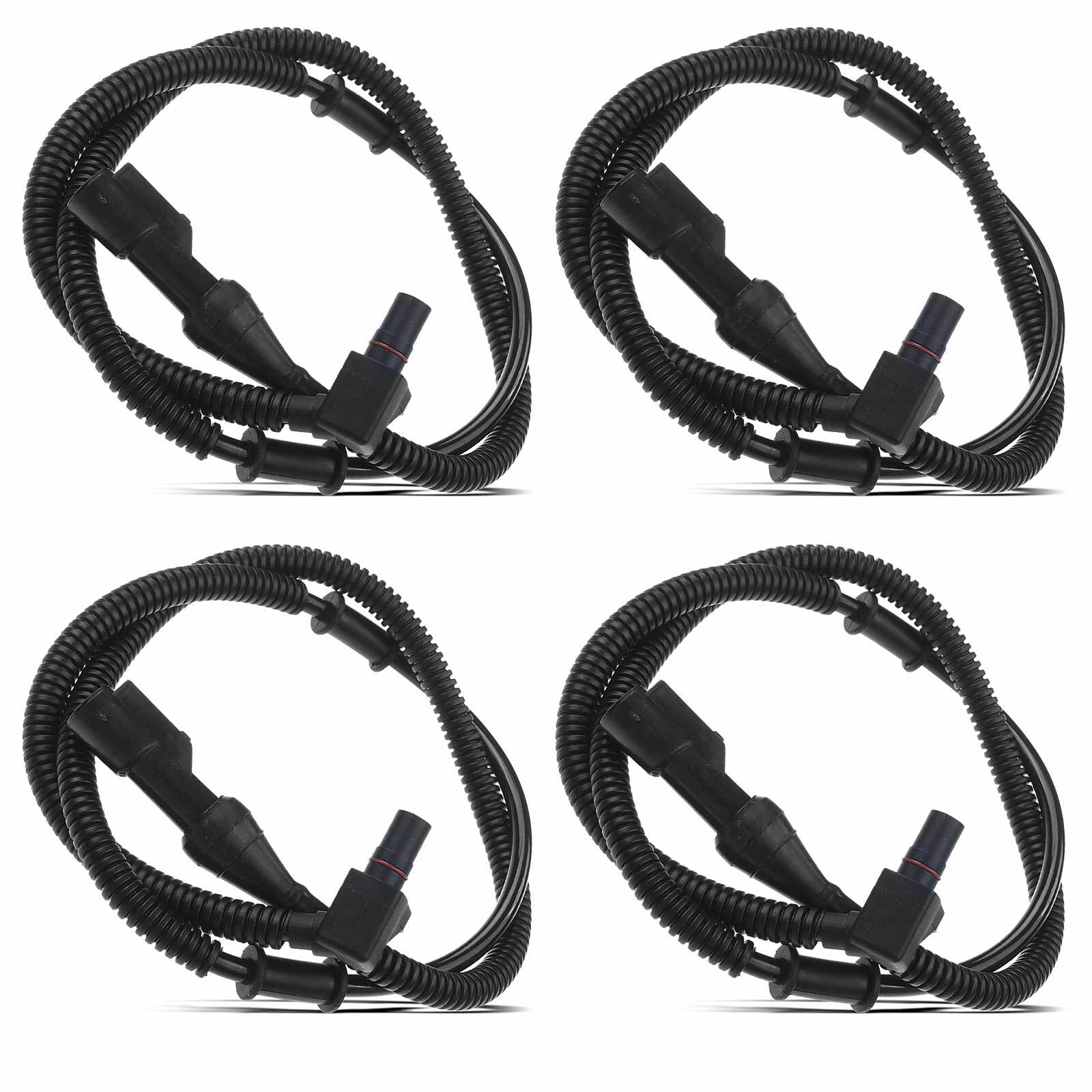 4x Front & Rear ABS Wheel Speed Sensor for Ford GT 2005-2006 V8 5.4L 4G7Z2C204AA