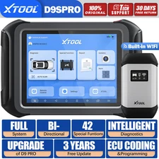 XTOOL D9S PRO WIFI Diagnostic Tool Full Diagnostic,42+ Services, DOIP & CAN FD