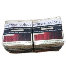 2X EXPRESS-COLOUR Smart Beauty In  3  minutes Cooper Brown PPD, AMMONIA  FREE