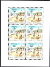2007 EUROPE CEPT Czech Republic, 6-Stock Mini Sheet, MNH**