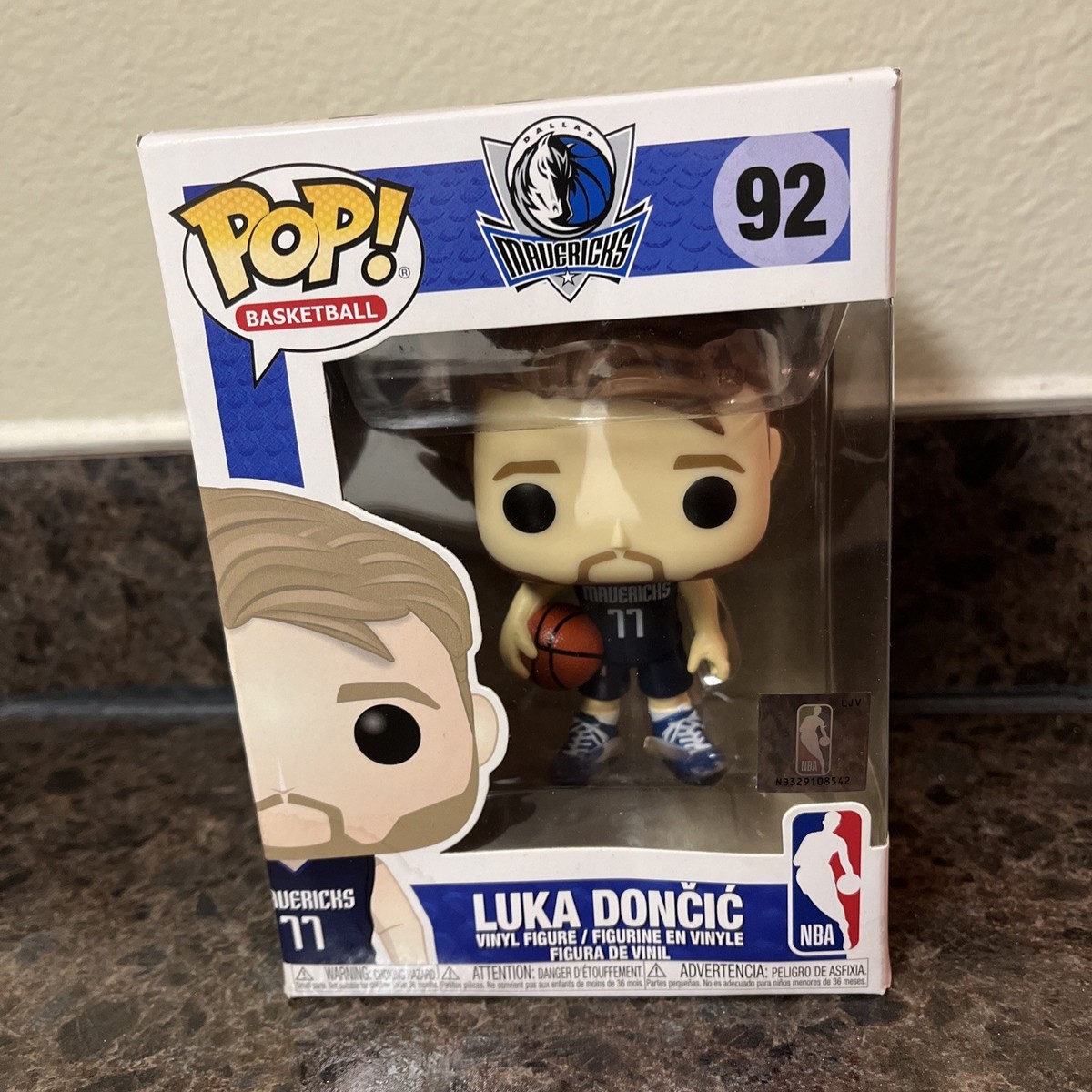 Funko Pop Luka Doncic Dallas Mavericks Alternate Basketball