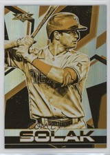 2021 Topps Fire Gold Minted Nick Solak #169 1h31