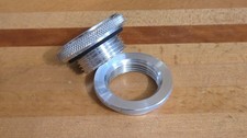 Aluminum Filler Neck Weld On Bung - Screw Cap Small Cnc Gas Oil Tank New