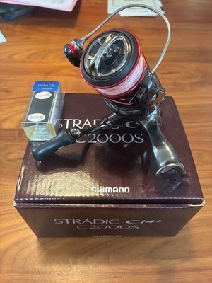 Shimano Stradic CI4+ C2000S Spinn Angelrolle Übersetzung gebraucht Outdoor...