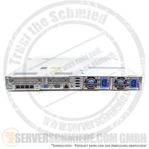 HP DL360p G8 19" 1U 2x E5-2670 128GB 8x 16GB RAM P420i 2x zasilacz vmware serwer - Zdjęcie 4 z 5