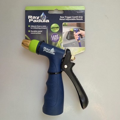 Ray Padula Rear Trigger Comfi-Grip Metal Adjustable Nozzle RP-ERMA Leak Free