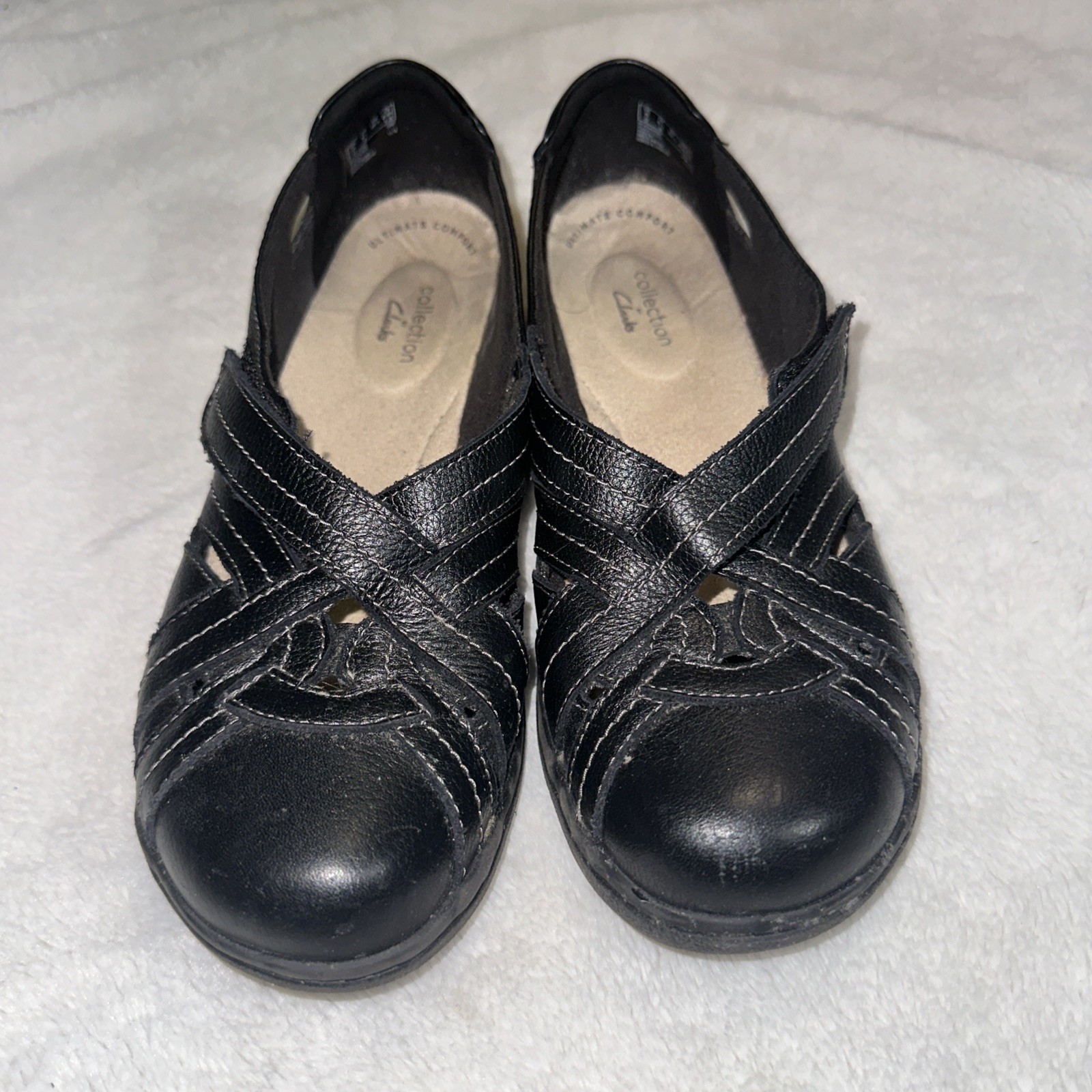 Clarks Tulip Leather Collection Shoes - image 1