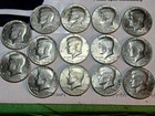 14 bicentenial kennedy half dollars no mint mark — photo 1