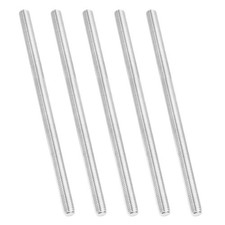 1/2"-13 Fully Threaded Rod 5Pcs 10" Length 304 Stainless Steel Thread Screw