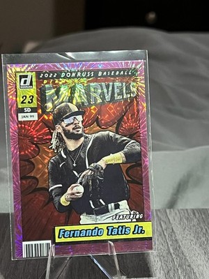 2022 Donruss #M-2 Fernando Tatis Jr. Marvels Pink Fireworks