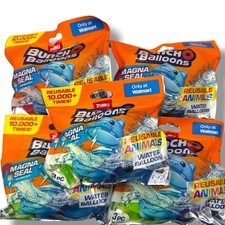 Zuru Bunch O Balloons Reusable Animals Water Balloons 3 per Pack - Lot of 5