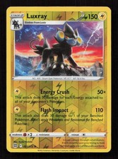 Luxray 051/172 Rare Brilliant Stars Pokemon Reverse Holo NM