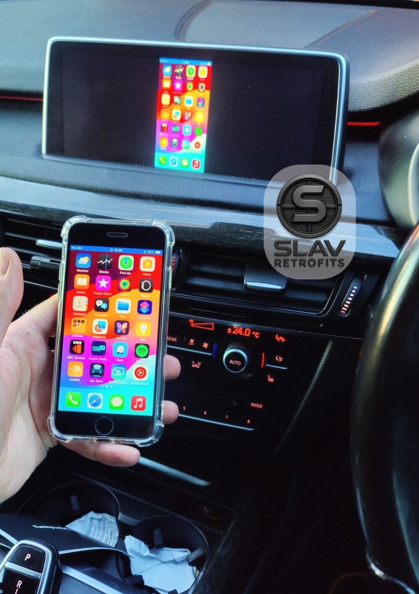 BMW i3 i8 Electric I01 Wireless Apple CarPlay Android Auto MMI Box
