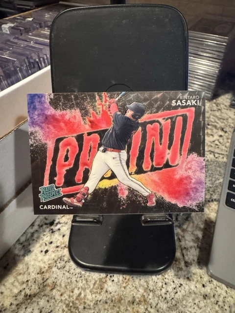 2025 National VIP Gold Pack Color Blast Prizm GOLD VINYL #1/1 Rintaro Sasaki