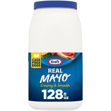 Kraft Real Mayo Creamy  Smooth Mayonnaise, 1 gal Jug