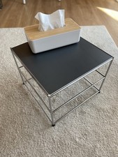 USM Haller Couchtisch Beistelltisch Nachttisch in Anthrazit, Weiß oder Braun